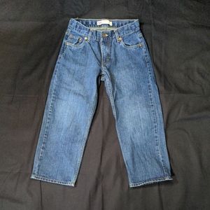 Levi's 550 Relaxed Fit Boys Blue Jeans 8 Husky 28 x 23